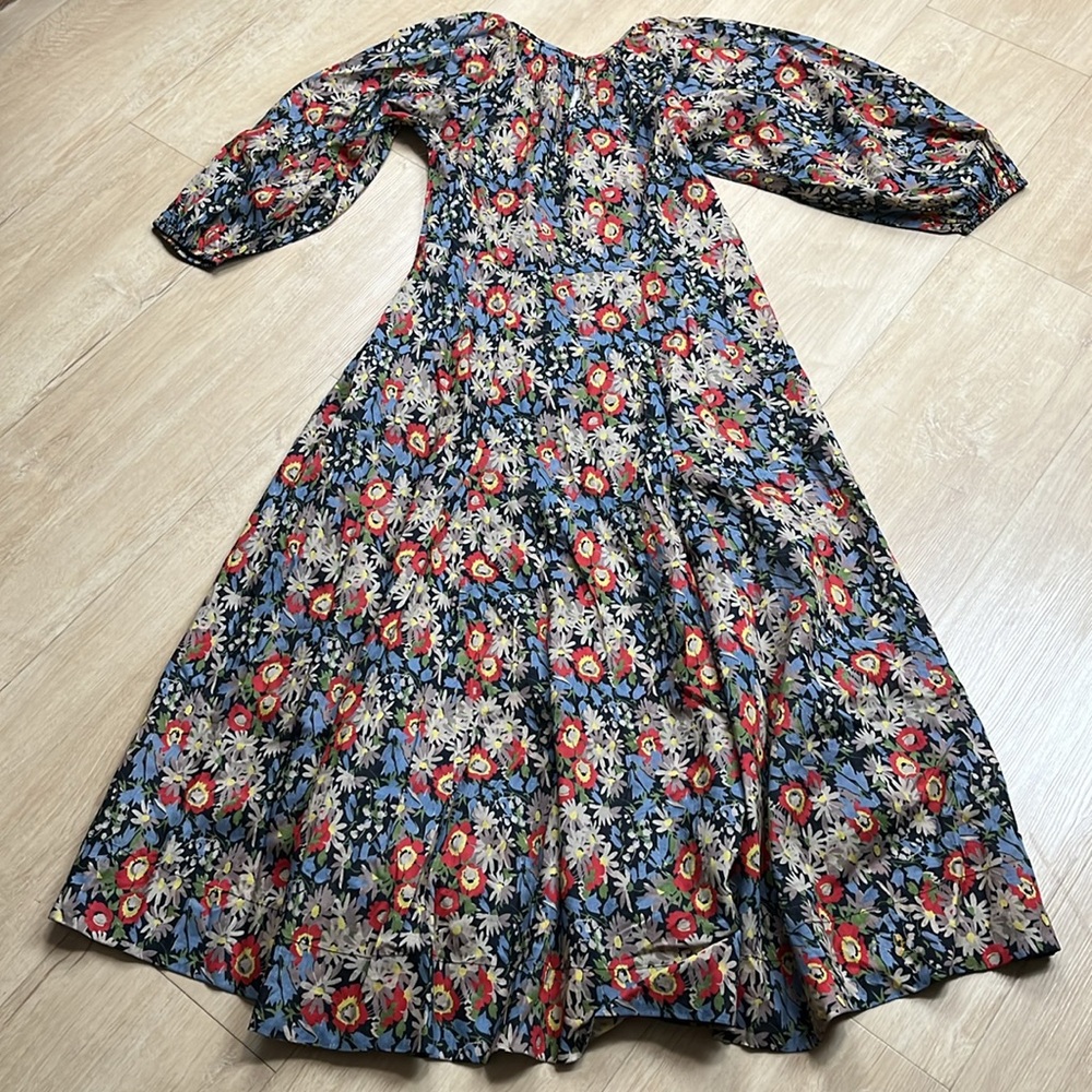 THE GREAT clover dress in twilight floral, SIZE 0 - Picture 7 of 11